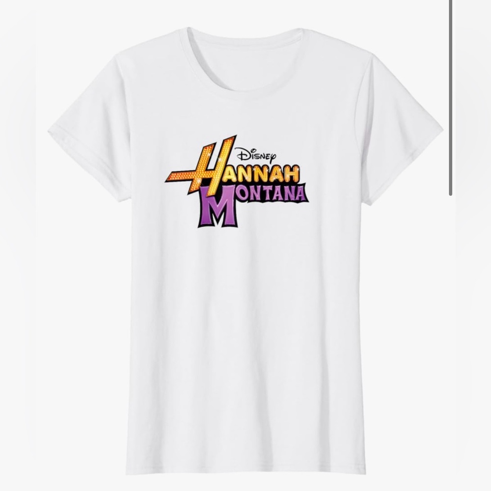 Disney Hannah Montana Logo T-Shirt - Women’s Sz L